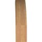 Ekena Millwork 5 1/2"W x 22"D x 22"H Thorton Smooth Knee Brace, Western Red Cedar BRC06X22X22THR00SWR - alternate 3